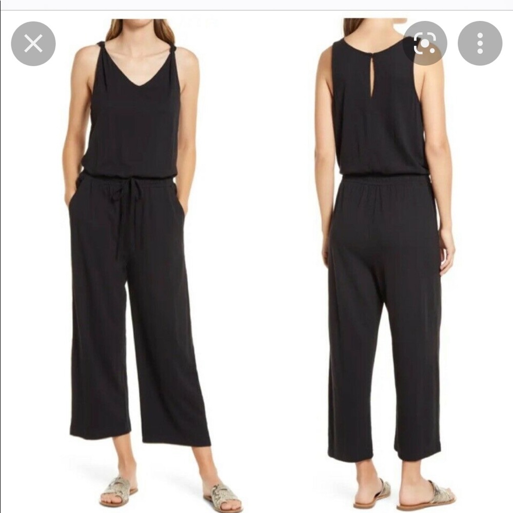 Nordstrom| Caslon Wide Leg One Piece/ Romper